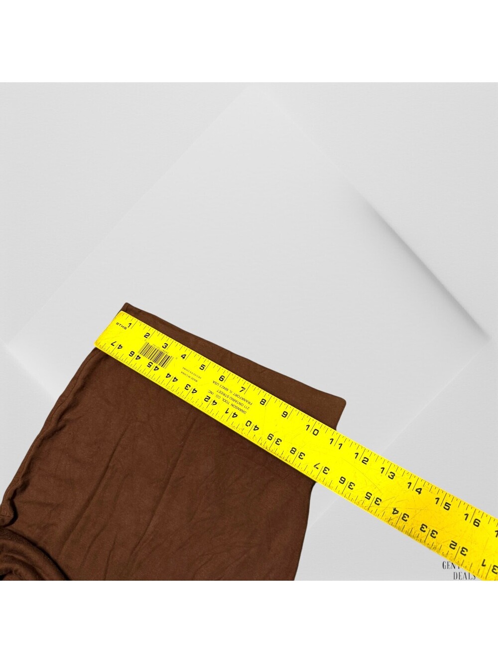 RE ONA Women Brown Casual Skirt XS Viscose Spandex Tight Skirt Side Slit - Picture 4 of 8